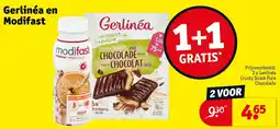 Kruidvat Gerlinéa Crusty Snack Pure Chocolade aanbieding