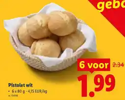 Lidl Pistolet wit aanbieding