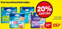 Kruidvat Tena incontinentiebroekjes aanbieding