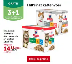 AVEVE Hill's nat kattenvoer aanbieding