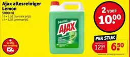 Kruidvat Ajax allesreiniger aanbieding