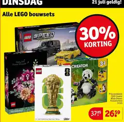 Kruidvat lego creator wilde dieren pandafamilie aanbieding