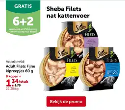 AVEVE Sheba Filets nat kattenvoer aanbieding