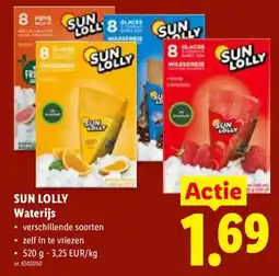 Lidl Sun lolly waterijs aanbieding