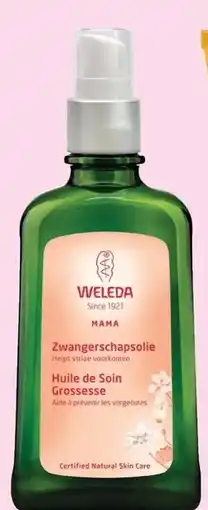 Holland & Barrett Weleda zwangerschapsolie aanbieding