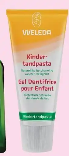 Holland & Barrett Weleda kinder- tandpasta aanbieding