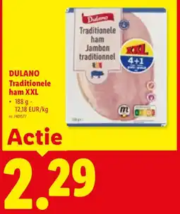 Lidl Dulano traditionele ham aanbieding