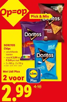 Lidl Doritos Chips aanbieding
