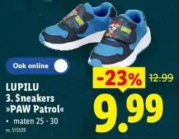 Lidl Lupilu 3. sneakers »paw patrol« aanbieding