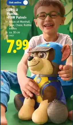 Lidl Lupilu Pluche PAW Patrol aanbieding