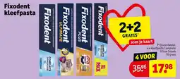 Kruidvat Fixodent kleeft pasta aanbieding