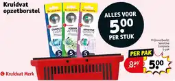Kruidvat Kruidvat opzetborstel aanbieding