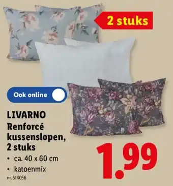 Livarno renforcé kussenslopen