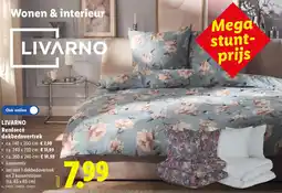 Lidl Livarno renforcé dekbedovertrek aanbieding