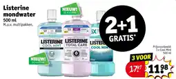 Kruidvat Listerine mondwater aanbieding