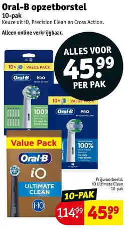 Kruidvat Oral-B opzetborstel aanbieding