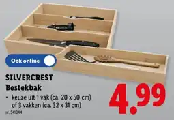 Lidl Silvercrest bestekbak aanbieding