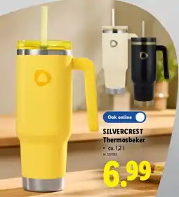 Lidl Silvercrest thermosbeker aanbieding