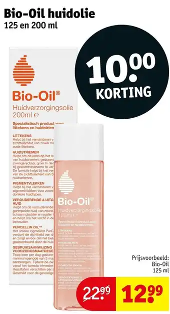 Kruidvat Bio-oil huidolie aanbieding