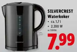 Lidl Silvercrest waterkoker aanbieding