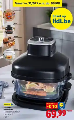 Lidl Glazen airfryer aanbieding
