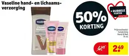 Kruidvat Vaseline hand- en lichaamsverzorging aanbieding