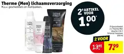 Kruidvat Therme (Men) lichaamsverzorging aanbieding