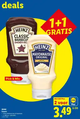 Lidl Heinz sauzen aanbieding