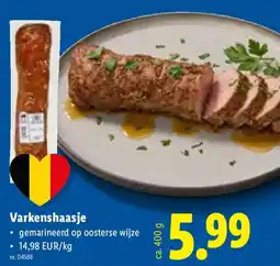 Lidl Varkenshaasje aanbieding