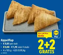 Lidl Appelflap aanbieding