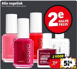Kruidvat Alle nagellak aanbieding