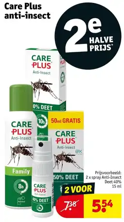 Kruidvat Care Plus anti-insect aanbieding