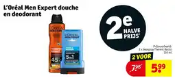 Kruidvat L'Oréal Men Expert douche en deodorant aanbieding