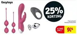 Kruidvat buttplug hartje zilver aanbieding