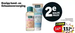 Kruidvat Kneipp hand- en lichaamsverzorging aanbieding