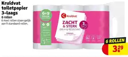 Kruidvat Kruidvat toiletpapier aanbieding