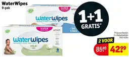 Kruidvat Waterwipes aanbieding