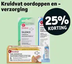 Kruidvat Kruidvat oordoppen en verzorging aanbieding