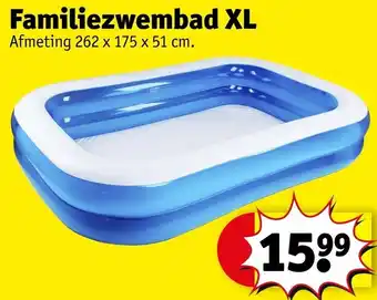 Kruidvat Familiezwembad xl aanbieding