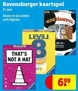 Kruidvat Ravensburger kaartspel aanbieding