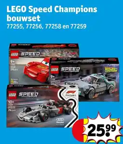 Kruidvat lego speed champions bouwset aanbieding