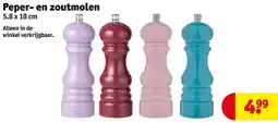 Kruidvat Peper- en zoutmolen aanbieding