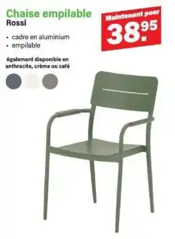 Van Cranenbroek Chaise empilable Rossi aanbieding