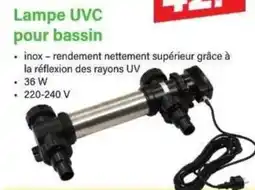 Van Cranenbroek Lampe UVC pour bassin aanbieding
