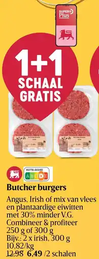 Delhaize Butcher burgers aanbieding