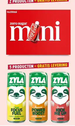 Delhaize Coca Cola mini aanbieding