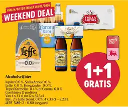 Delhaize Alcoholvrij bier aanbieding