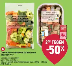 Delhaize Oven & bbq mediterranean style aanbieding