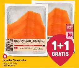 Delhaize Gerookte Noorse zalm aanbieding