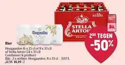 Delhaize Bier Hoegaarden aanbieding